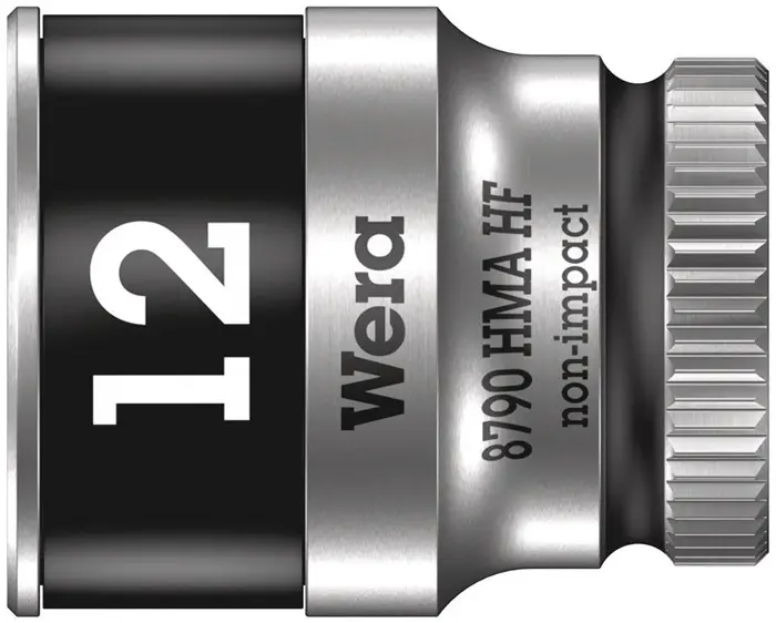 Produktfoto 1 von Steckschlüsseleinsatz 8790 HMA HF 1/4 Zoll 6-kant SW 12mm L.23mm WERA