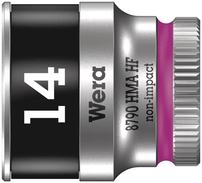 Produktfoto 1 von Steckschlüsseleinsatz 8790 HMA HF 1/4 Zoll 6-kant SW 14mm L.23mm WERA