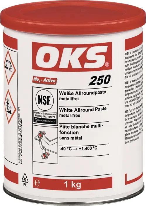 Produktfoto 1 von Allroundpaste OKS 250 weiß 1kg Dose OKS