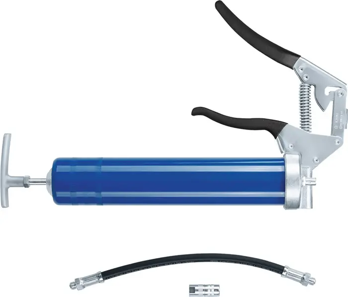 Produktfoto 1 von Einhandfettpresse f.400g Kartuschen/loses Fett 500 cm³ PRESSOL