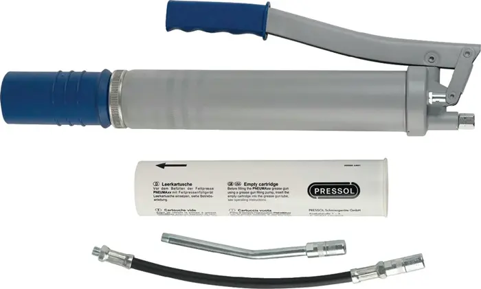 Produktfoto 1 von Handhebelfettpresse Pneumaxx f.400g Kartuschen/loses Fett 500 cm³ PRESSOL