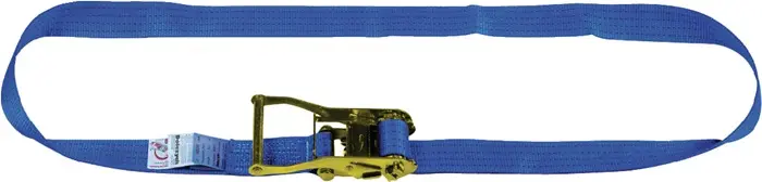 Produktfoto 1 von Zurrgurt DIN EN 12195-2 L.8m B.50mm m.Ratsche LC U 5000 daN