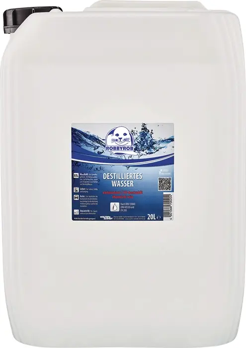 Destilliertes Wasser 20l Kanister ROBBYROB