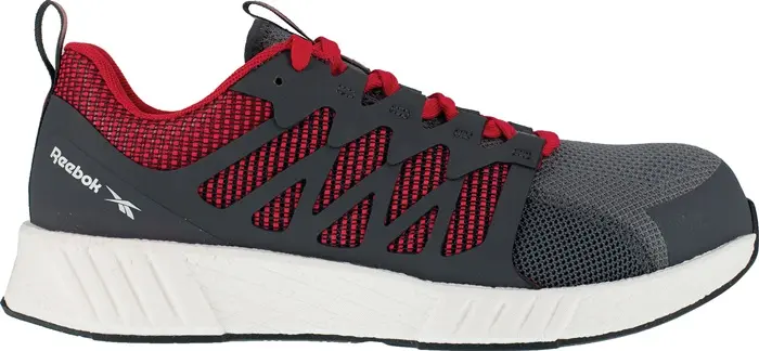 Sicherheitsschuh Fusion Flexweave™ Work Gr.43 W.11 grau/rot S1P SRC ESD EN20345