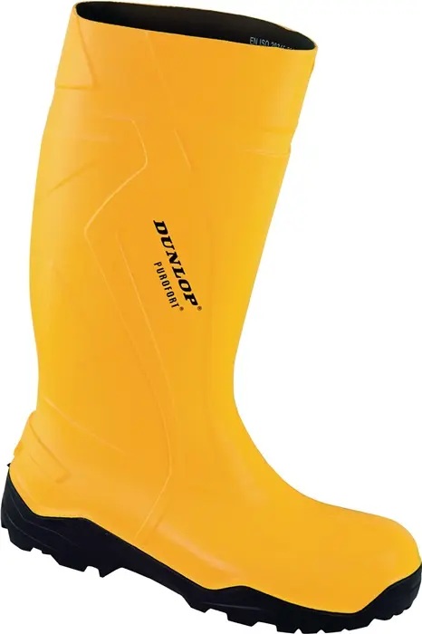 Produktfoto 1 von Sicherheitsstiefel Purofort+ Full Safety Gr.43 gelbPUR S5 CI SRC EN20345 DUNLOP