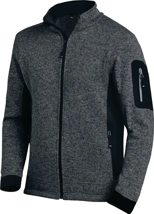 Produktfoto 1 von Strick-Fleecejacke CHRISTOPH Gr.M anthrazit/schwarz FHB