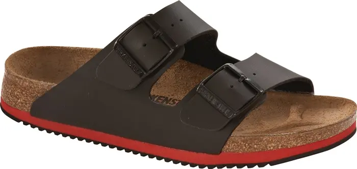 Produktfoto 1 von Sandale Arizona Super Grip Gr.41 schwarz Birko Flor DIN EN ISO 20347 BIRKENSTOCK