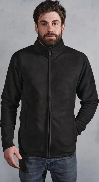 Produktfoto 1 von Men’s Double Fleece Jacket Gr.XL black PROMODORO