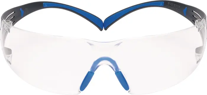 Produktfoto 1 von Schutzbrille SecureFit™ F400 EN 166 Bügel graublau,Scheibe klar PC 3M