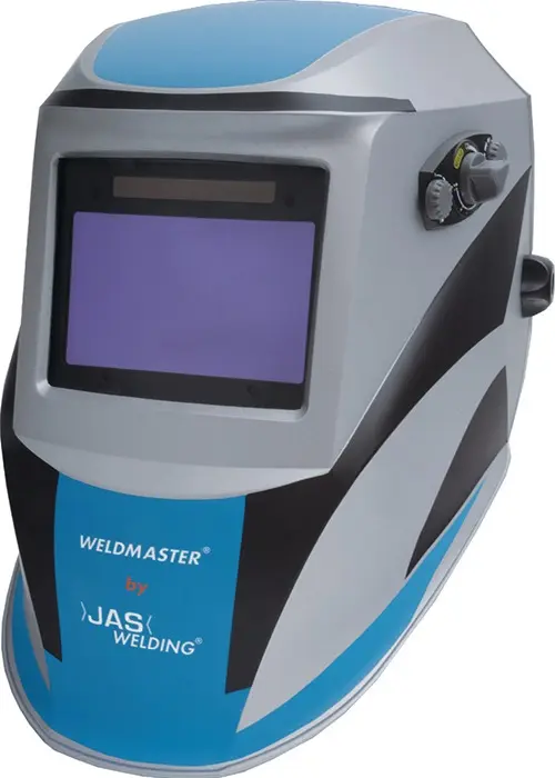 Produktfoto 1 von Schweißerschutzhelm JAS-Weldmaster® TOP man.variabel 60x100mm DIN 4/5-9+9-13 JAS