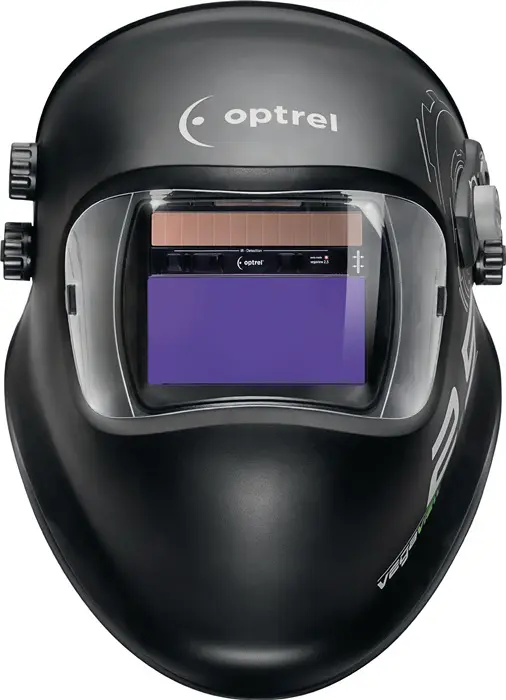 Produktfoto 1 von Schweißerschutzhelm Vegaview2.5 schwarz 90x110mm DIN 8-12 Krt.OPTREL