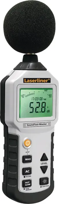 Produktfoto 1 von Geräuschpegel-Messgerät SoundTest Master m.intergriertem Langzeitspeicher
