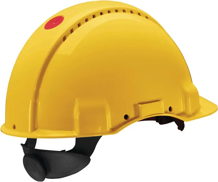 Produktfoto 1 von Schutzhelm G3000 gelb Acrylnitril-Butadien-Styrol (ABS) EN 397 3M