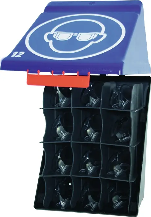 Produktfoto 1 von Sicherheitsaufbewahrungsbox SecuBox-Maxi 12 blau L236xB315xH200ca.mm GEBRA