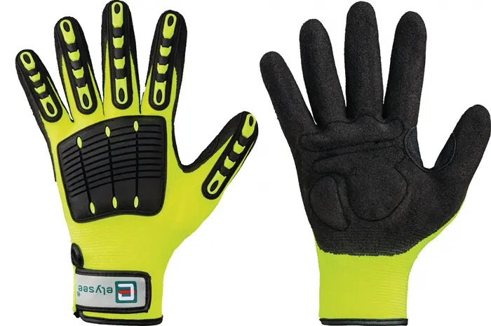 Produktfoto 1 von Handschuhe Resistant Gr.9 leuchtend gelb/schwarz EN 388 PSA II ELYSEE