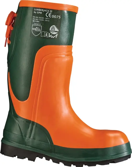 Produktfoto 1 von Forstsicherheitsstiefel Ulme Gr.42 oliv/orange Naturkautschuk