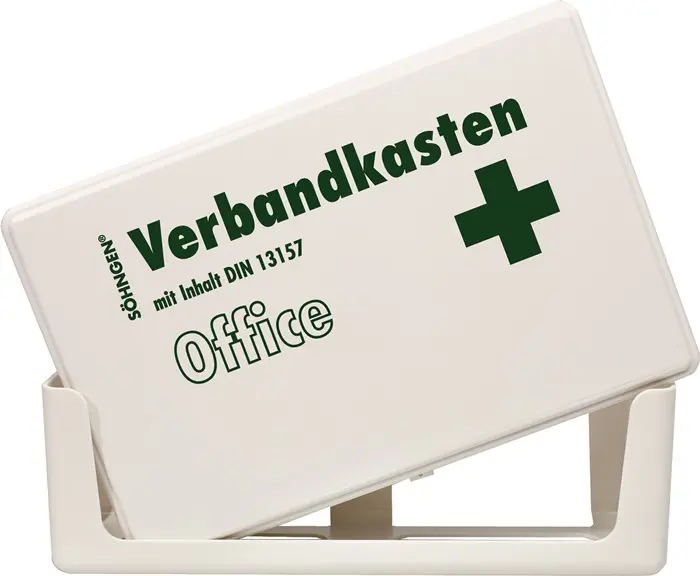 Produktfoto 1 von Verbandkasten Office B260xH160xT80ca.mm weiß SÖHNGEN