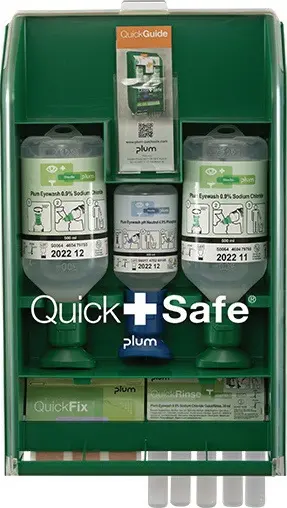 Produktfoto 1 von QuickSafe Box Basic befüllt Ku.staubgeschützt PLUM
