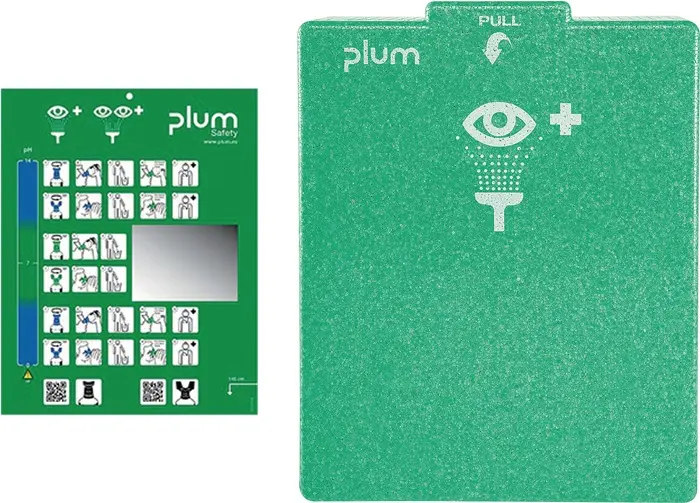 Produktfoto 1 von Wandbox unbefüllt Polystyrol inkl.Befestigungsmaterial,Spiegel PLUM