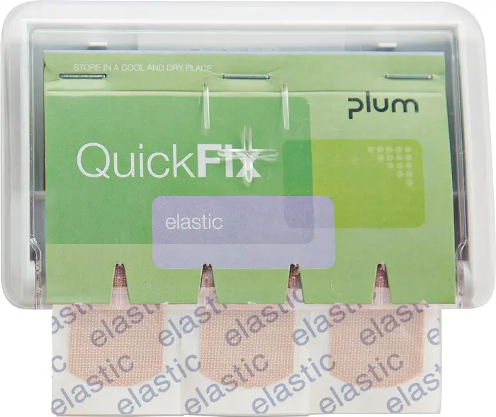 Produktfoto 1 von Pflasterspender QuickFix® UNO B130xH85xT35ca.mm transp.PLUM