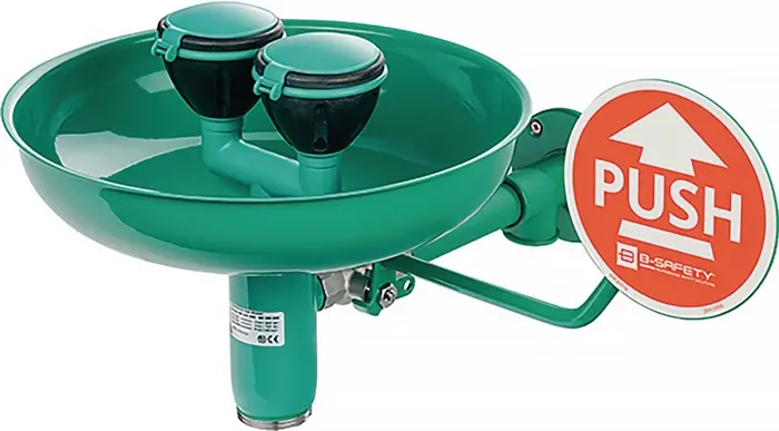 Produktfoto 1 von Augendusche ClassicLine m.Auffangbecken Wm.Anschl.3/4 IG Zoll B-SAFETY