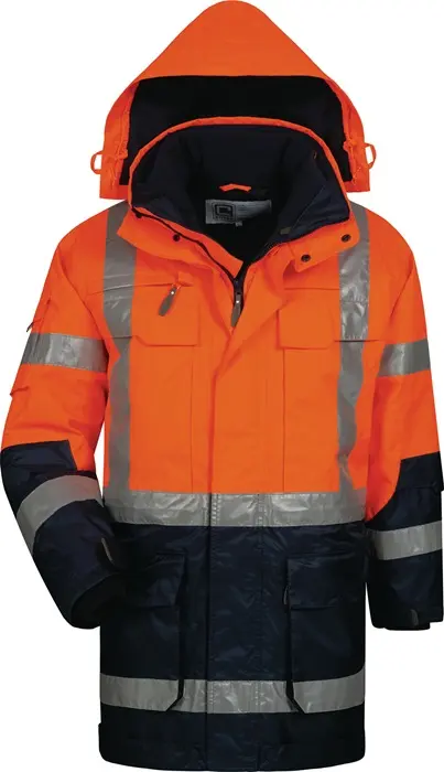 Produktfoto 1 von Warnschutzparka Wallace Gr.L orange/marine ELYSEE