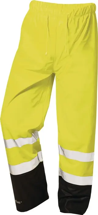Produktfoto 1 von Warnschutzregenhose Dirk Gr.L gelb/schwarz