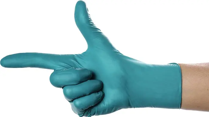 Produktfoto 1 von Einweghandschuh SolidSafety ChemN Special Gr.XXL grün Nitril PSA III