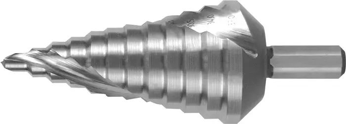 Produktfoto 1 von Stufenbohrer Bohrber.6-37mm HSS-Co5 Spiralnut Z.2 Stufen 12 RUKO