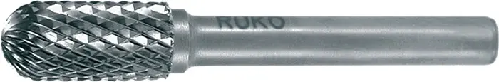 Produktfoto 1 von Frässtift WRC D.8mm Kopf-L.16mm Schaft-D.6mm HM Blank Verz.KVZ 4 RUKO