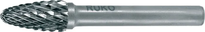 Produktfoto 1 von Frässtift RBF D.12mm Kopf-L.25mm Schaft-D.6mm HM Blank Verz.KVZ 4 RUKO