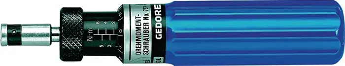 Produktfoto 1 von Drehmomentschraubendreher 757-06 1-6 Nm GEDORE