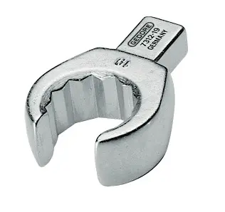 Produktfoto 1 von Einsteckringschlüssel 7312-17 SW 17mm 9x12mm CV-Stahl GEDORE