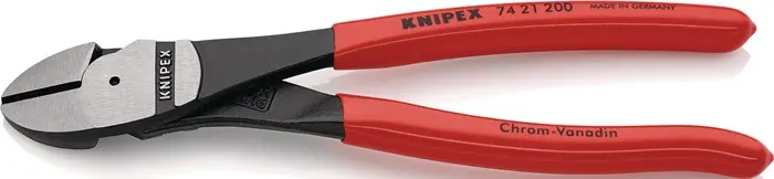 Produktfoto 1 von Kraftseitenschneider L.200mm Form 2 Ku.-Überzug KNIPEX