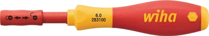 Produktfoto 1 von Bithalter SoftFinish electric slimVario VDE Gesamt-L.160mm f.6mm slimBits WIHA