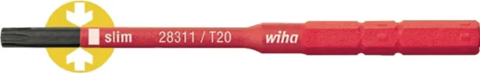 Wechselkl.SlimBit electric TORX T 10x75mm VDE isol.WIHA