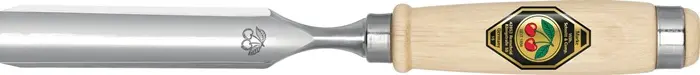 Hohlbeitel Schneiden-B.10mm m.2 Stahlzw.Weißbuchenh.Ulmer Form KIRSCHEN