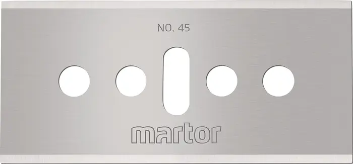 Produktfoto 1 von Industrieklinge Nr.45 L.39mm B.18,4mm S.0,3mm 10St./VE MARTOR
