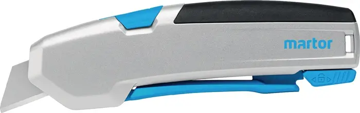 Produktfoto 1 von Sicherheitsmesser SECUPRO 625 L.154mm B.22mm H.59mm Schnitt-T.21mm MARTOR