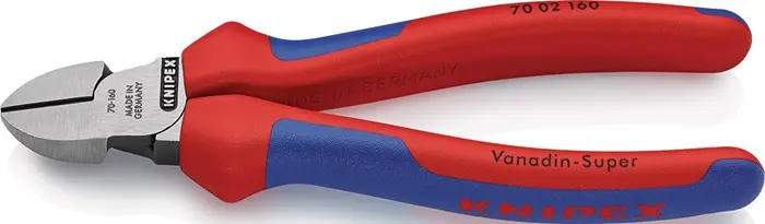 Produktfoto 1 von Seitenschneider L.160mm Kopf pol.Comfort-Griff max.2mm KNIPEX
