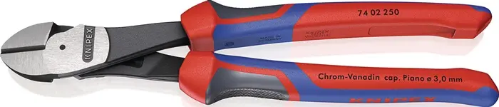 Produktfoto 1 von Kraftseitenschneider L.250mm pol.Form 0 Comfort-Griff KNIPEX