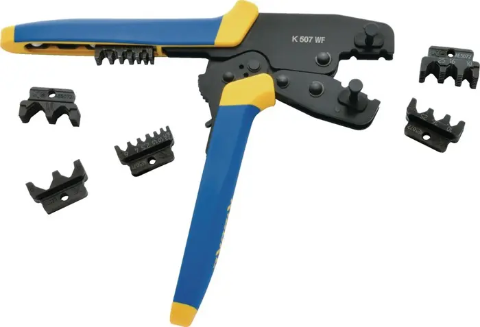 Produktfoto 1 von Aderendhülsencrimpzange K507WF Gesamt-L.220mm KLAUKE