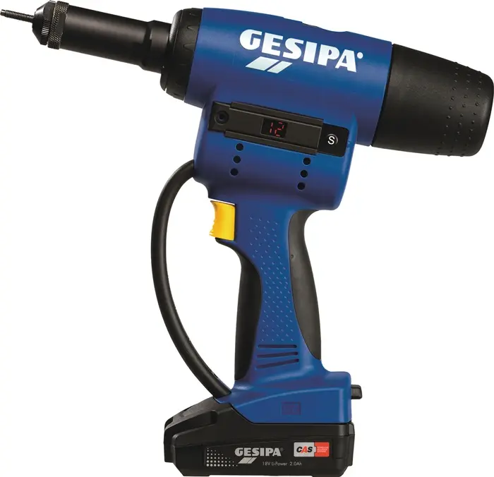 Produktfoto 1 von Akkublindnietmutternsetzgerät FireBird® Pro 10-tlg.15000N L-Boxx GESIPA
