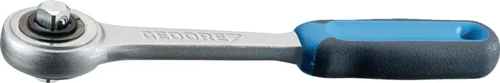 Produktfoto 1 von D.-Knarre 2093 Z-84 1/4 Zoll 20 Z.L.129mm m.umsteckbaren 4-KT.GEDORE