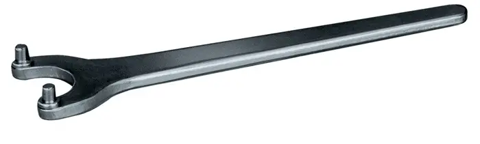 Produktfoto 1 von Zweilochmutterndreher DIN 3116 f.Bohrungen D.5mm f.Lochabstand 35mm brün.AMF