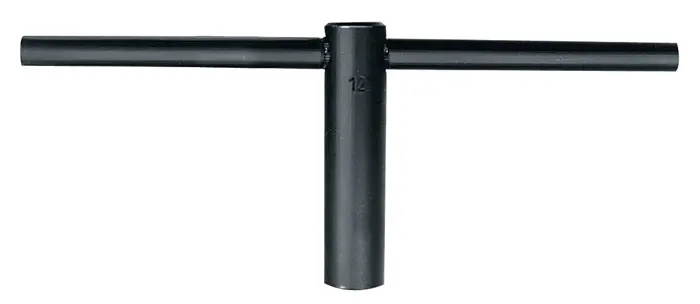Produktfoto 1 von Vierkantsteckschlüssel DIN 904 Gr.17mm L.160mm Drehstift 400x16mm AMF