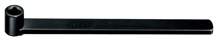 Produktfoto 1 von Vierkantsteckschlüssel DIN 248 Gr.17mm L.315mm AMF