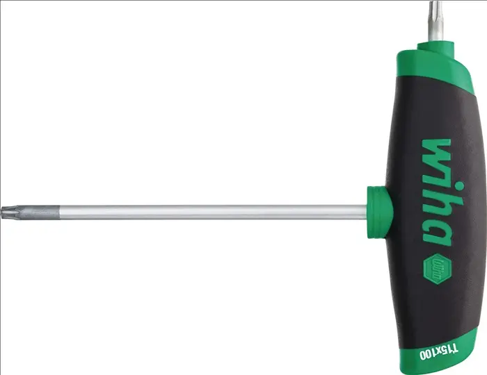 Produktfoto 1 von Schraubendreher m.Quergr.364DS T20x100mm TORX® m.Seitenabtr.WIHA