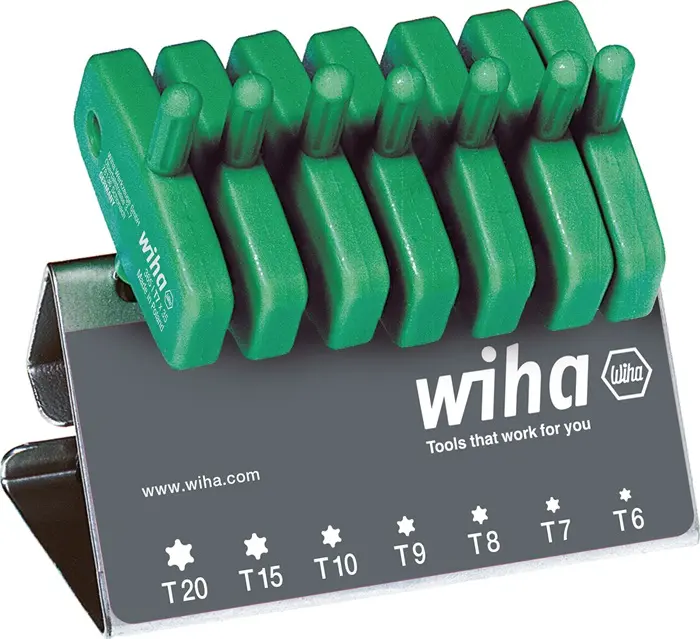 Schraubendrehersatz 365 VB T6-T20 m.Schlüsselgriff 7-tlg.WIHA