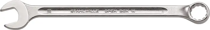 Ringmaulschlüssel OPEN-BOX 14 SW 14mm L.210mm Form B CR-A-STA STAHLWILLE